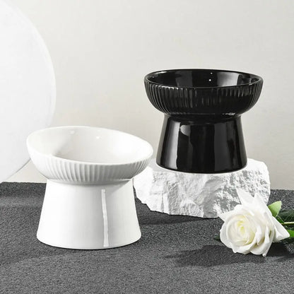 Gamelle Surélevée - Elevia Blanc  ⚪