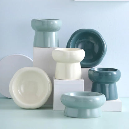 Gamelle surélevée - MonoBowl 🐾 Verte foncée