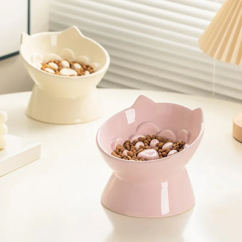 Gamelle anti-glouton - MazeBowl Lift Jaune Pastel 🐾