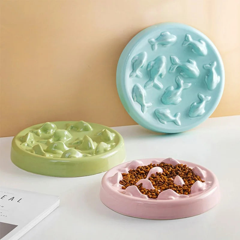 Gamelle anti-glouton - PacePlate Vert 🐟🍃