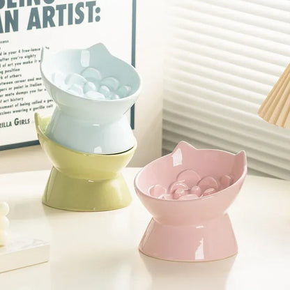 Gamelle anti-glouton - MazeBowl Lift Bleue Pastel 🐾