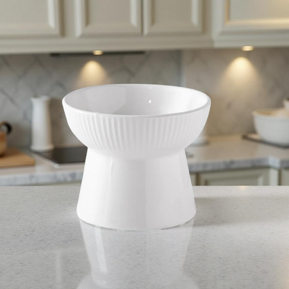 Gamelle Surélevée - Elevia Blanc Classique ⚪