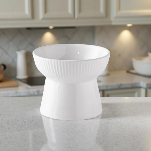 Gamelle Surélevée - Elevia Blanc Classique ⚪