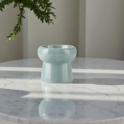Gamelle surélevée - MonoBowl 🐾 Verte claire