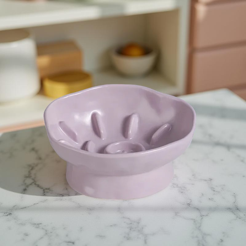 Gamelle anti-glouton - FloraBowl Lavande 🌺