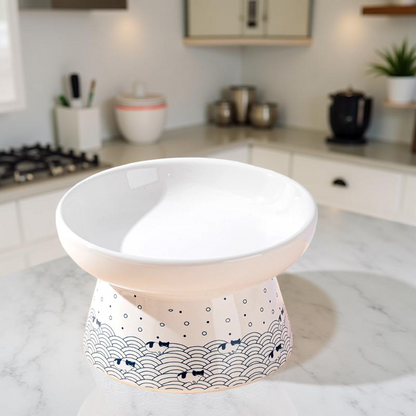 Gamelle surélevée - WaveWhiskers 🐾