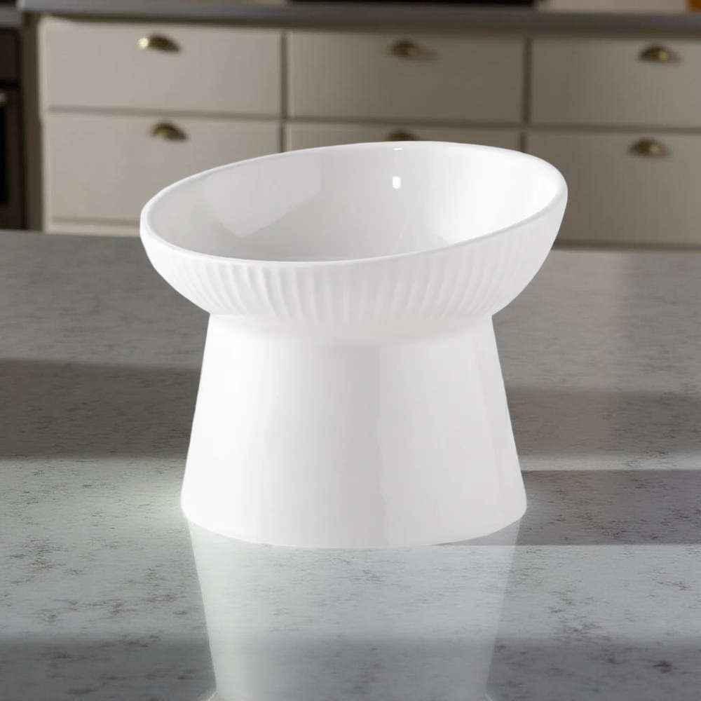 Gamelle Surélevée - Elevia Blanc  ⚪