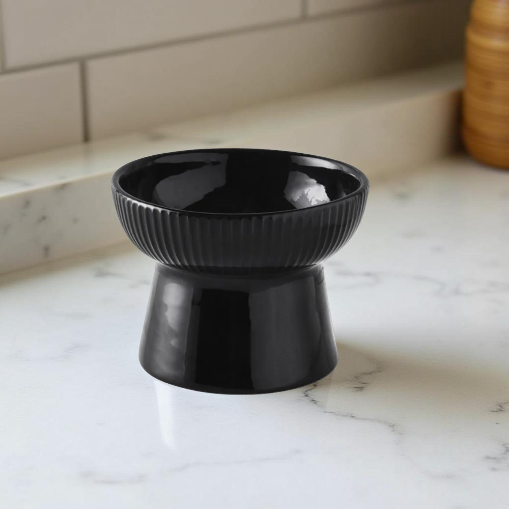 Gamelle Surélevée - Elevia Noir Classique 🖤