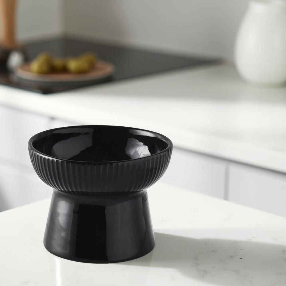 Gamelle Surélevée - Elevia Noir Classique 🖤
