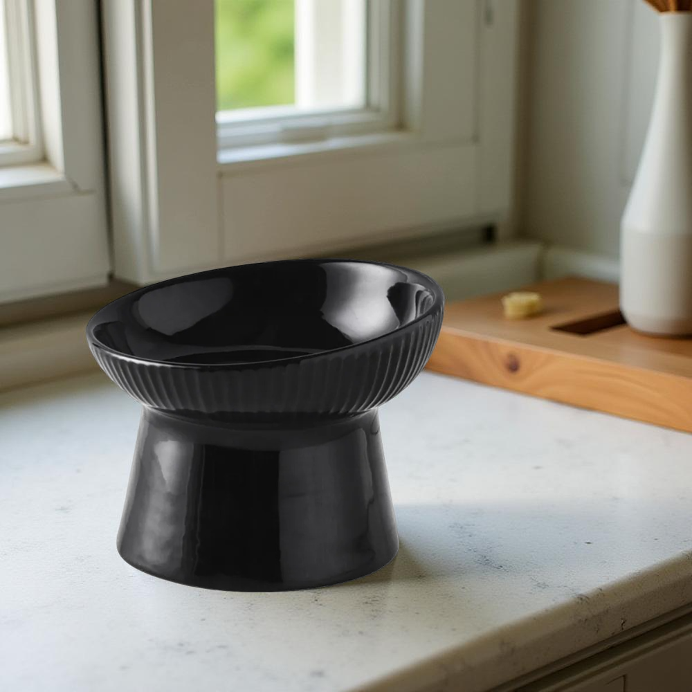 Gamelle Surélevée - Elevia Noir 🖤