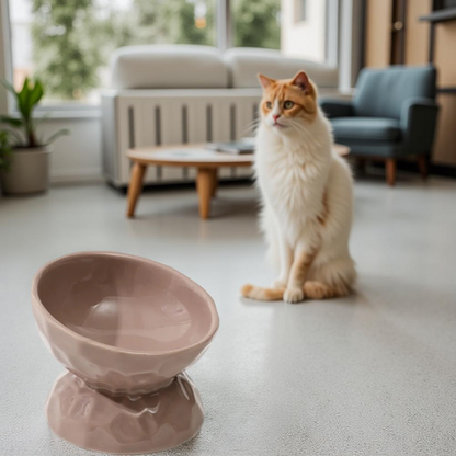 Gamelle surélevée - TerraBowl Tilt Terracotta 🧡